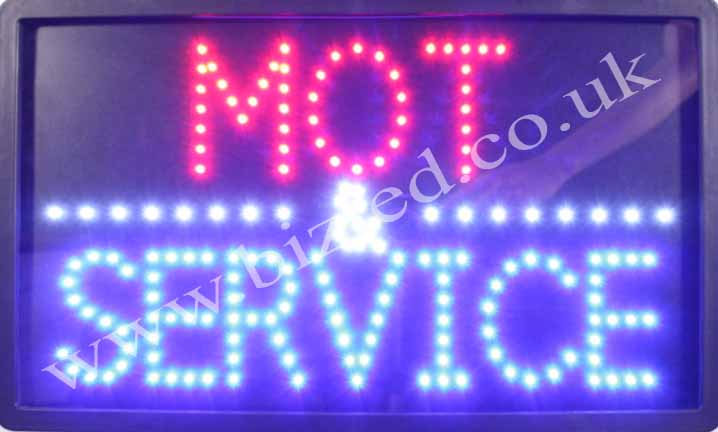QUALITY FLASHING MOT LED new window shop signs