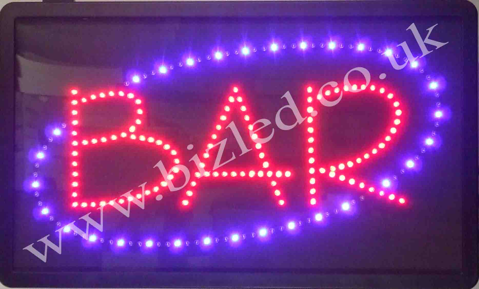 QUALITY FLASHING BAR LED new window shop signs