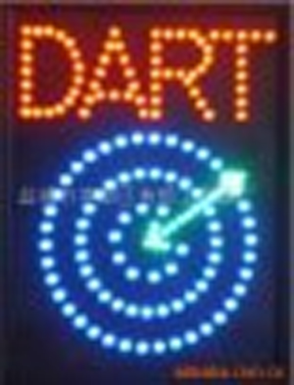 QUALITY FLASHING DART LED new window shop signs