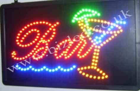 QUALITY FLASHING BAR LED new window shop signs