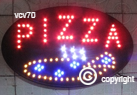2 mode Flashing PIZZA catering food led new window Shop signs