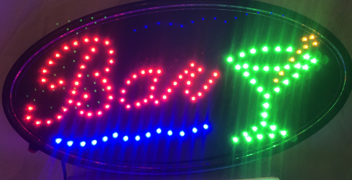 2 mode Flashing Bar led new window Shop signs
