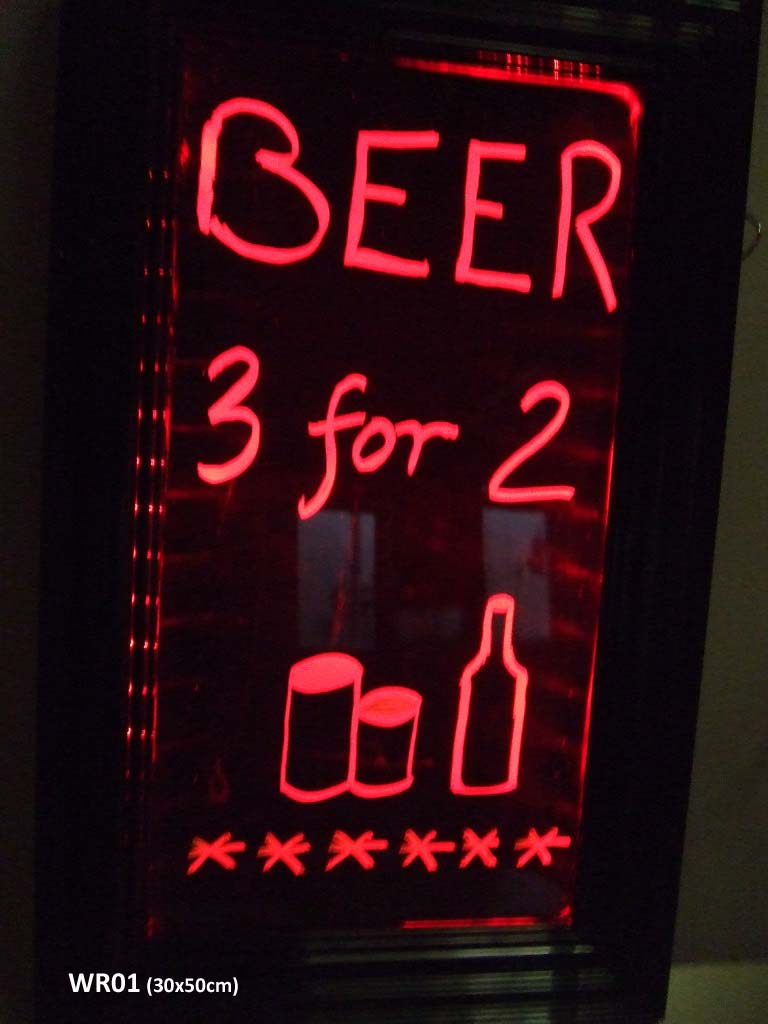 Flashing writing illuminated boards LED new signs