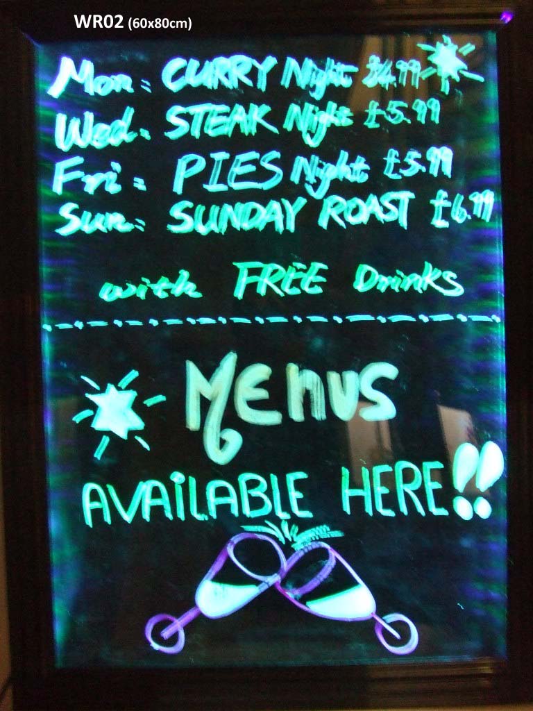Large Flashing writing illuminated boards LED new signs